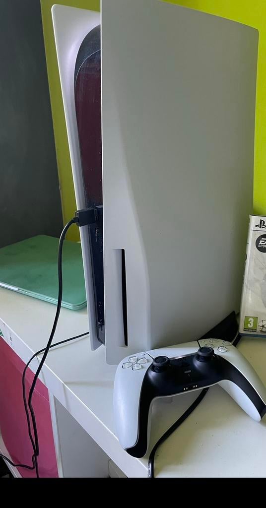 Ps5 lecteur cd avec manette, Enlèvement, Comme neuf