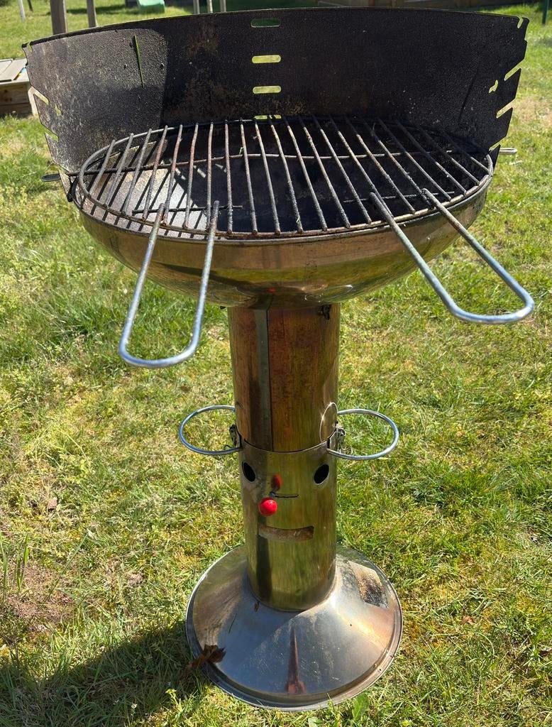 Barbecue inox, Ophalen, Gebruikt