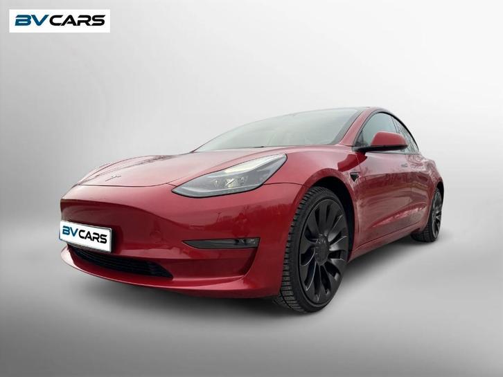 Tesla Model 3 AWD Performance rouge métallisé/21 pouces, Autos, Tesla, Entreprise, Leasing, Model 3, 4x4, ABS, Caméra de recul