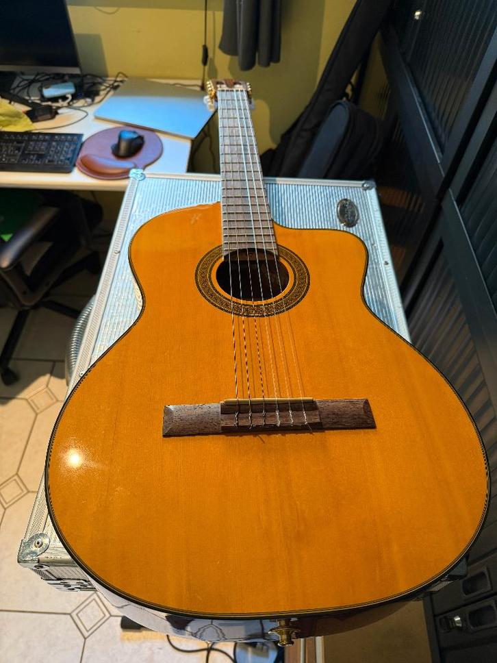 Guitare classique électro-acoustique Takamine EG124C, Musique & Instruments, Instruments à corde | Guitares | Acoustiques, Comme neuf