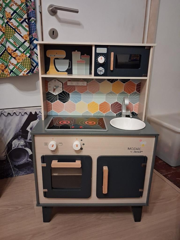 Speelkeuken Janod, Ophalen, Speelkeuken