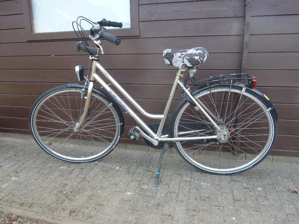 damesfiets, Gebruikt, Velgrem, Versnellingen, 50 tot 53 cm