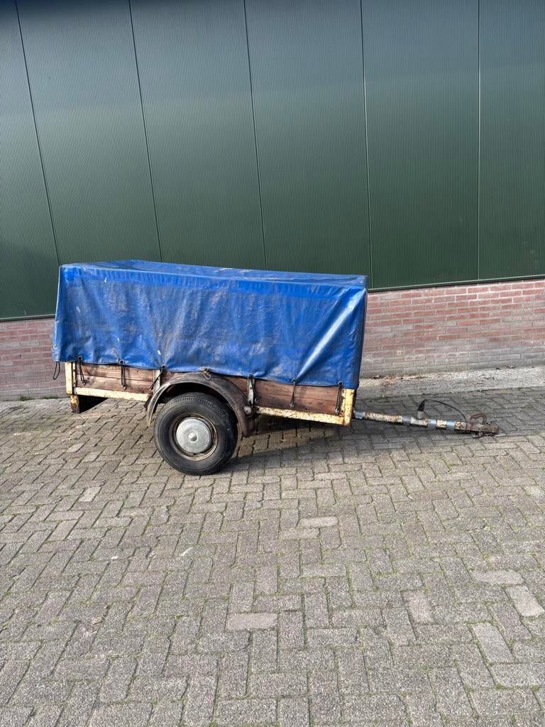 Camion fourgon/remorque/remorque à auvent, Enlèvement, Comme neuf