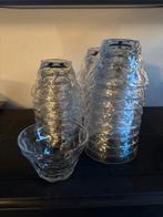 25x glazen dessert schaaltjes, Ophalen, Zo goed als nieuw