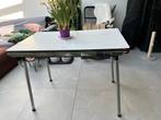 Vintage eettafel, Huis en Inrichting, Ophalen, Gebruikt, 100 tot 150 cm, 50 tot 100 cm