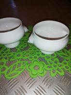2 soepkommen, Huis en Inrichting, Keuken | Servies, Ophalen of Verzenden, Zo goed als nieuw, Kom(men), Overige stijlen