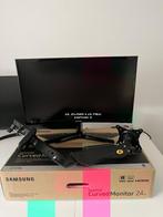 2 Samsung-schermen + 2 verwijderbare voetjes met hun doos, Computers en Software, Ophalen, HDMI, Zo goed als nieuw, Overige typen