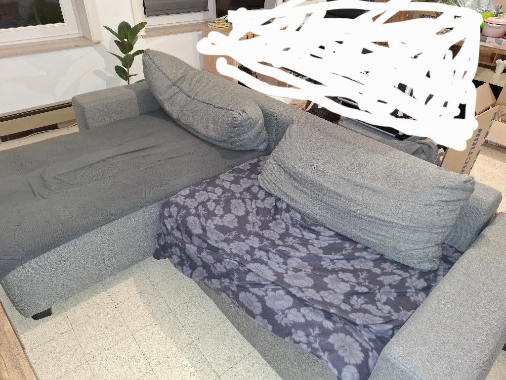 Fauteuil / lit à donner urgent, Maison & Meubles, Enlèvement, Utilisé, Tissus