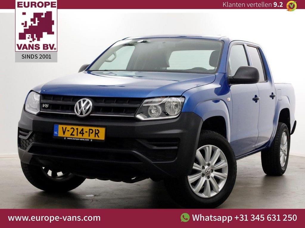 Volkswagen Amarok 3.0 TDI V6 164pk E6 Plus Cab Trendline Air, Blauw, Bedrijf, Electronic Stability Program (ESP), SUV of Terreinwagen