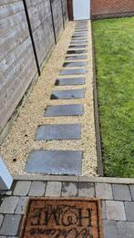 Blauwe steen 30x60x2,5, Tuin en Terras, Tegels en Klinkers, Ophalen