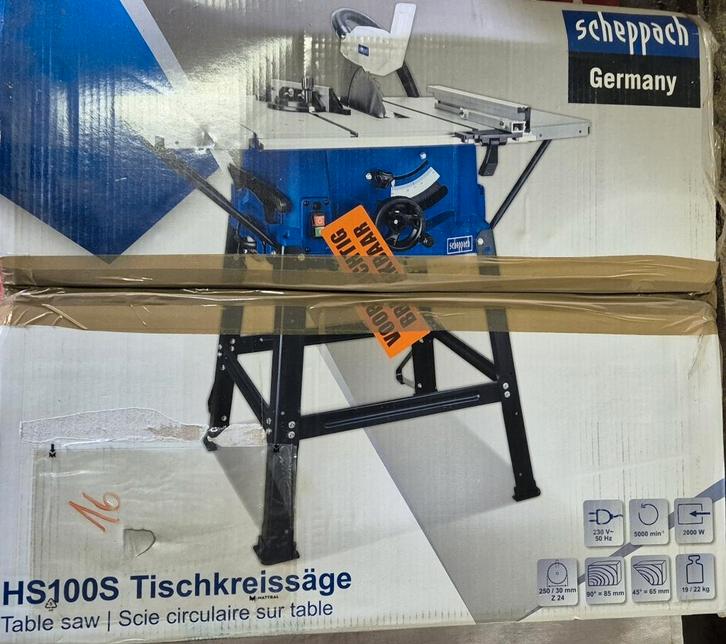 Tafelzaagmachine 2000W, Doe-het-zelf en Bouw, Gereedschap | Zaagmachines, Zo goed als nieuw, Overige typen, 1200 watt of meer