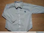 blauw wit hemd Filou en Friends maat 86, Kinderen en Baby's, Babykleding | Maat 86, Ophalen of Verzenden, Zo goed als nieuw, Overhemdje of Bloesje