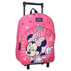 Roze Minnie Mouse Trolley Rugzak - Disney, Overige materialen, Wieltjes, Nieuw, Minder dan 50 cm
