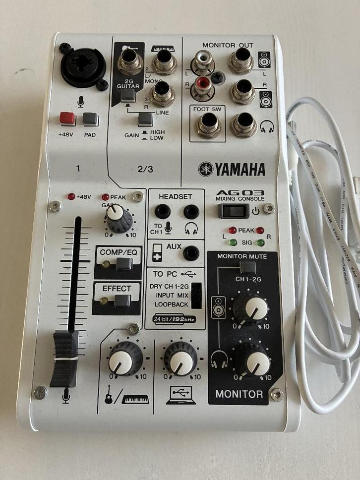 yamaha AG 03, Audio, Tv en Foto, Professionele apparaten, Zo goed als nieuw, Audio, Ophalen