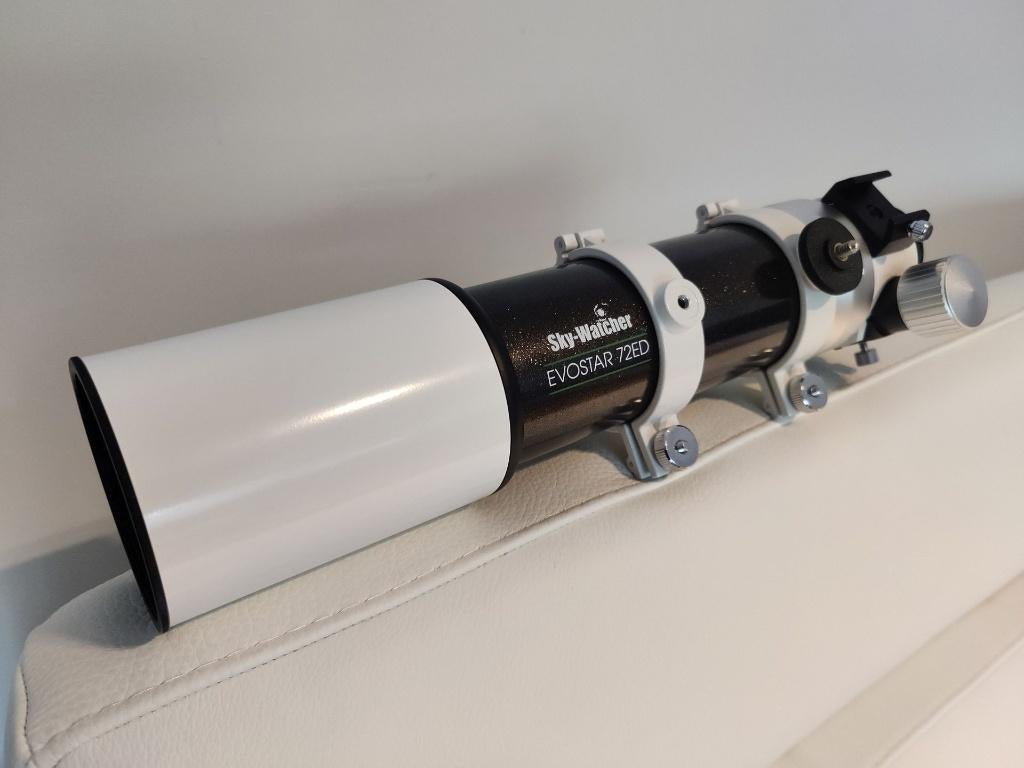 SkyWatcher astro-setup — als nieuw — nooit gebruikt, Audio, Tv en Foto, Lenzentelescoop (refractor), Ophalen of Verzenden, Minder dan 80 mm