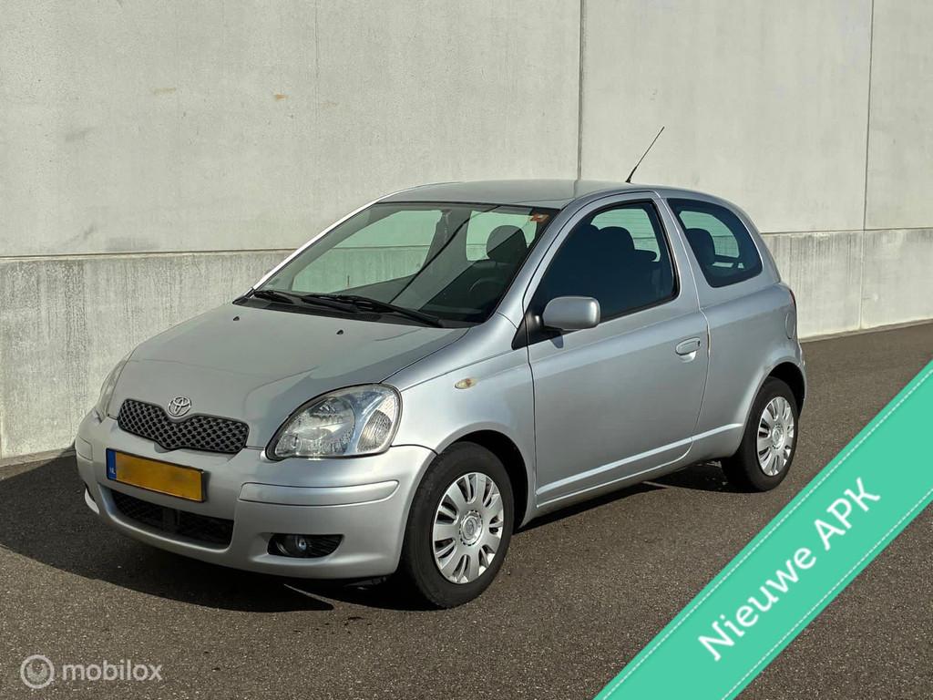 Toyota Yaris 1.3 VVT-i AIRCO 3-DEURS VOLLEDIG ONDERHOUD, Auto's, Voorwielaandrijving, 1299 cc, Stof, Gebruikt