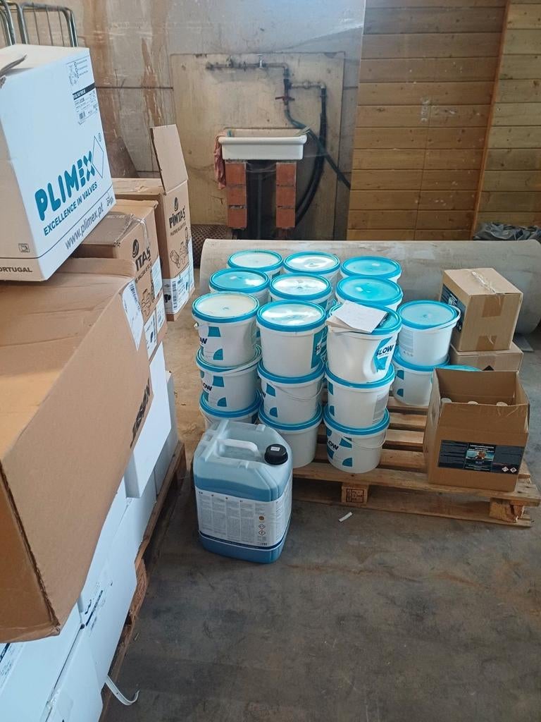 comprimés de chlore, Enlèvement