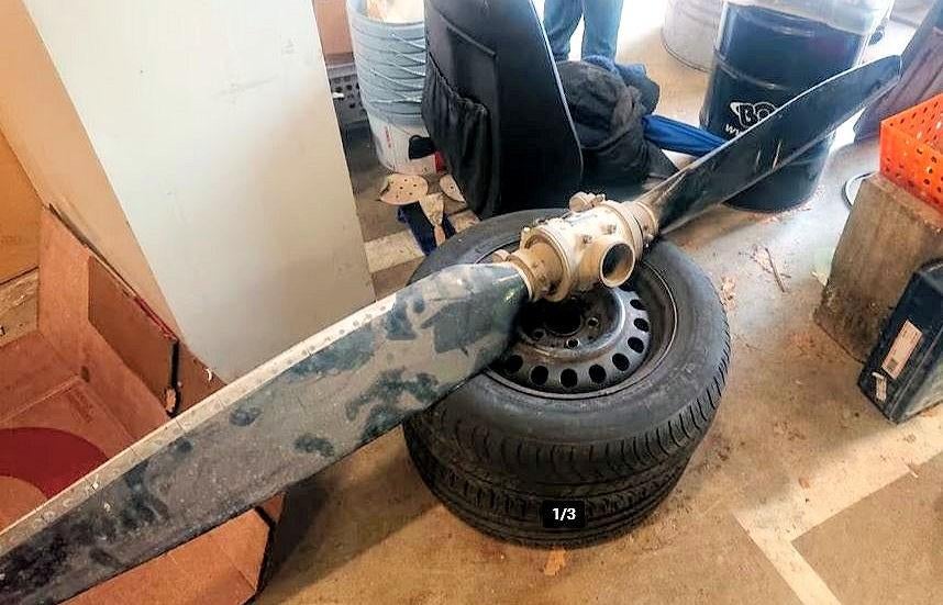 Complete propeller fokker s11 jaren 40, Verzamelen, Ophalen, Luchtmacht, Overige typen