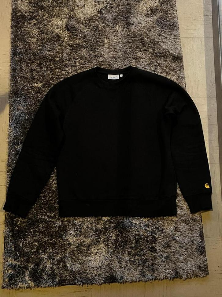 Sweatshirt Carhartt WIP, Kleding | Heren, Truien en Vesten, Zo goed als nieuw, Zwart, Ophalen of Verzenden