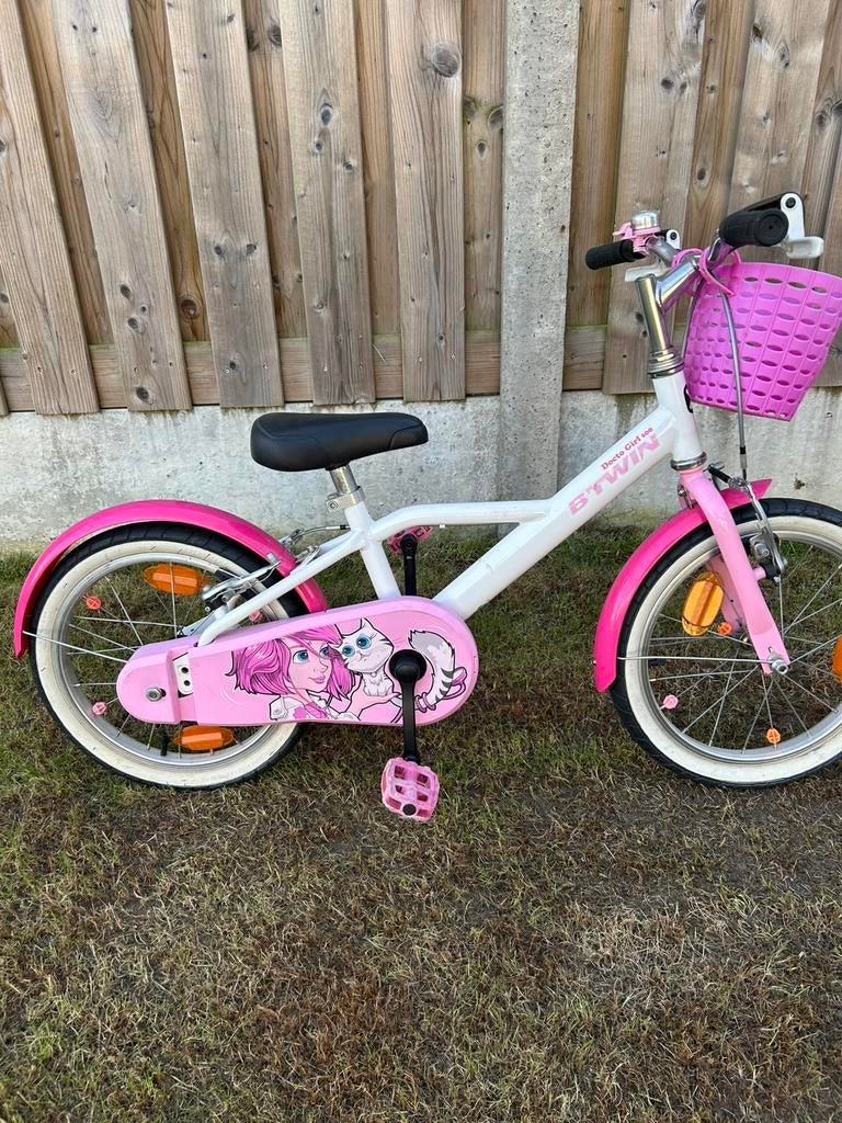 Meisjesfiets 16inch, Ophalen, Zo goed als nieuw