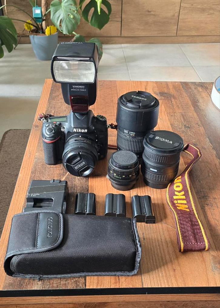 Nikon D600 Kit met lenzen 13183 cliks, Audio, Tv en Foto, Fotocamera's Analoog, Nikon, Ophalen of Verzenden