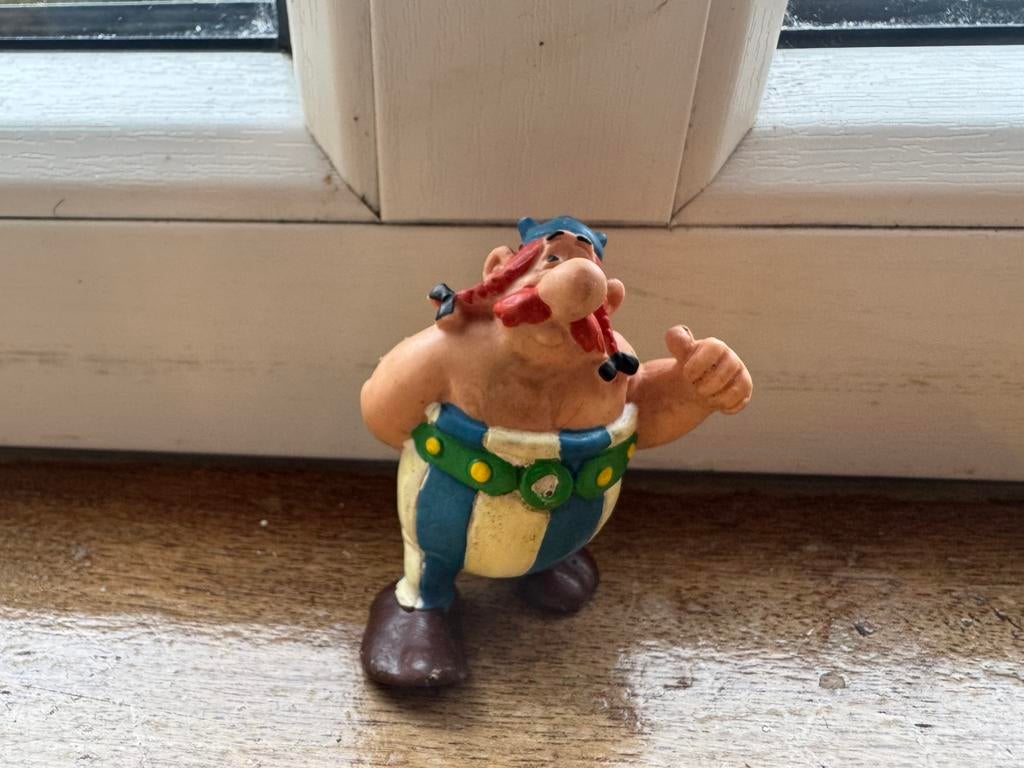 Obelix miniatuur figuur, Ophalen of Verzenden, Asterix en Obelix, Beeldje of Figuurtje