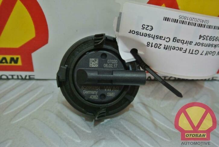 vw golf 7 facelift capteur de pression airbag crash sensor 5, Autos : Pièces & Accessoires, Autres pièces automobiles, Volkswagen