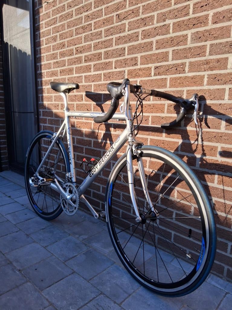 Vintage Koersfiets Eddy Merckx, Fietsen en Brommers, Fietsen | Racefietsen, Ophalen, 28 inch, Aluminium, Zo goed als nieuw