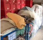 wollen dekens, Ophalen