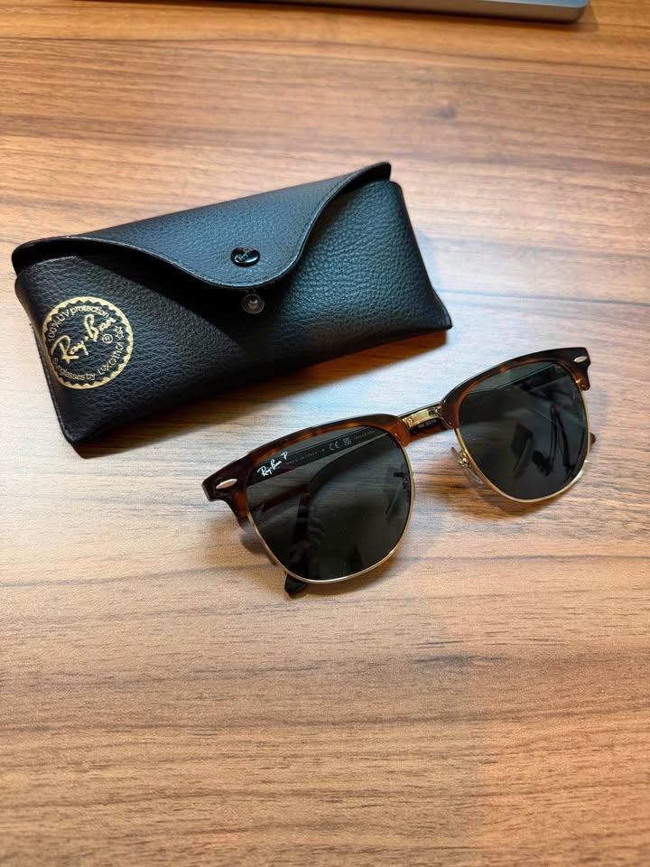 Lunettes Ray Ban CLUBMASTER Classic RB3016 - Vintage, Bijoux, Sacs & Beauté, Lunettes de Soleil & Lunettes | Hommes, Comme neuf