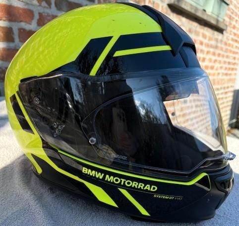 Helm BMW Evo System 7 - Carbon - maat 60/61 XL, Motos, Vêtements | Casques de moto, Femmes, Hommes, Casque système, XL, Autres marques