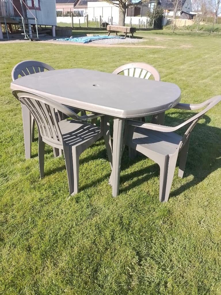 Tuinset, Jardin & Terrasse, Chaise, Salons de jardin, Synthétique, Utilisé