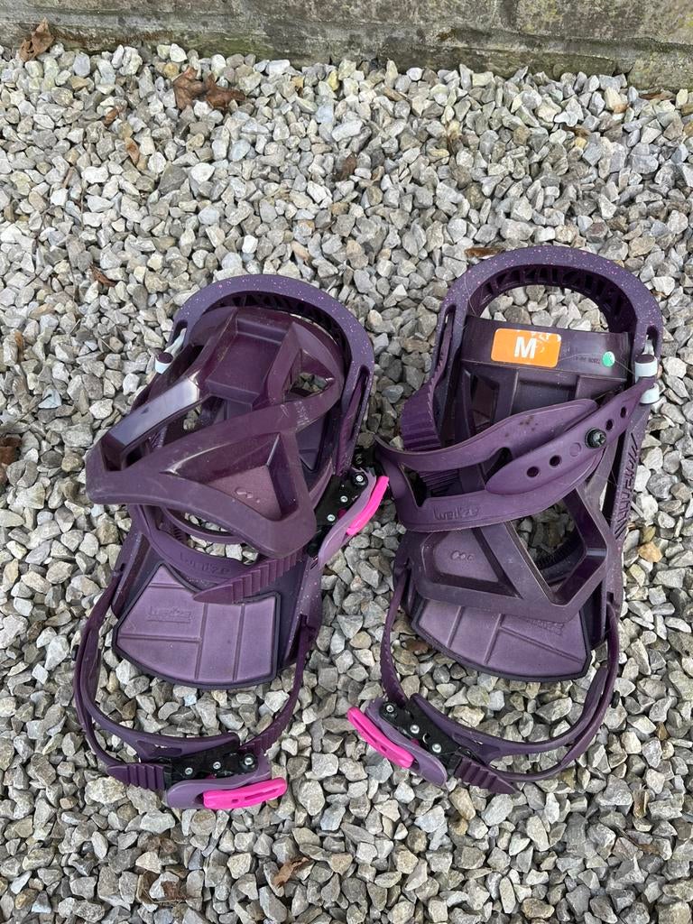 Snowboardbindingen, Ophalen, Gebruikt, Bindingen