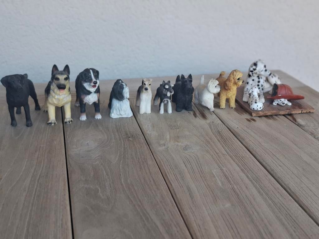 Verzameling  honden in aardewerk, Ophalen