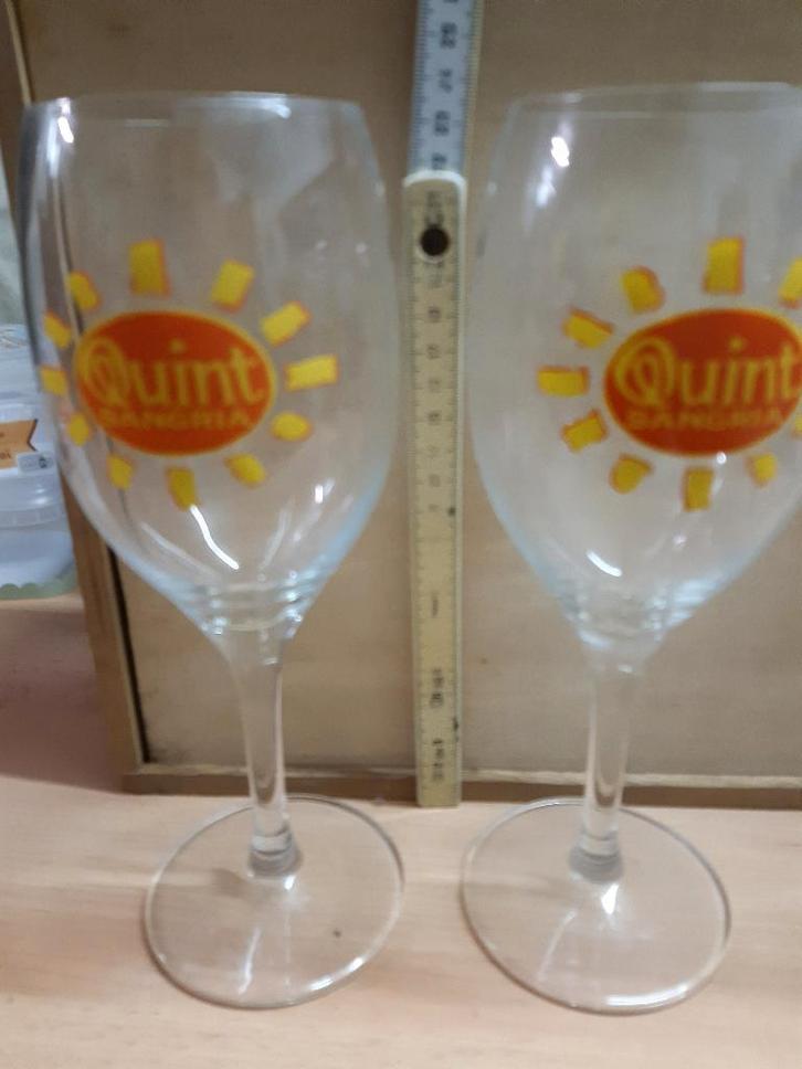 Verres à Sangria, Collections, Verres & Petits Verres, Comme neuf, Autres types, Enlèvement