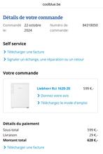 Petit frigo comme neuf (classe energetique C), Enlèvement, Comme neuf