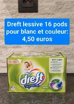 Dreft lessive 16 pods pour le blanc et les couleurs, Enlèvement