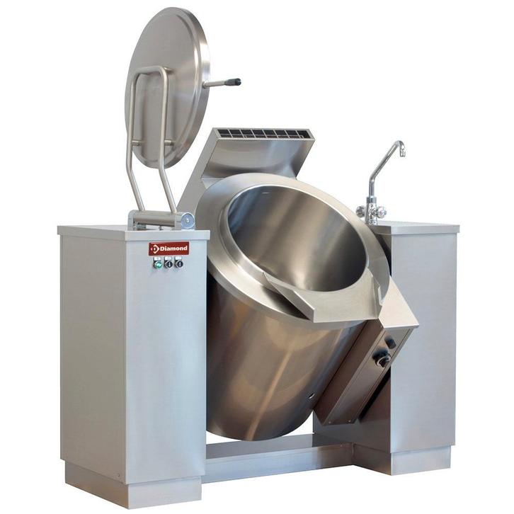 Kantelbare gaspot van 300 liter, indirecte verwarming, Elektronische apparatuur, Slowcookers, Nieuw, Timer, Verzenden