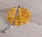 Tesbih uit natuurlijke amber, Handtassen en Accessoires, Antieke sieraden, Ophalen of Verzenden, Overige materialen, Overige typen