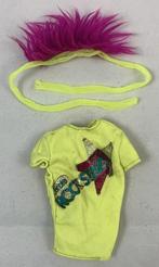 Barbie and the Rockers Diva 1985 Outfit Neon Shirt Mattel, Verzenden, Zo goed als nieuw, Fashion Doll