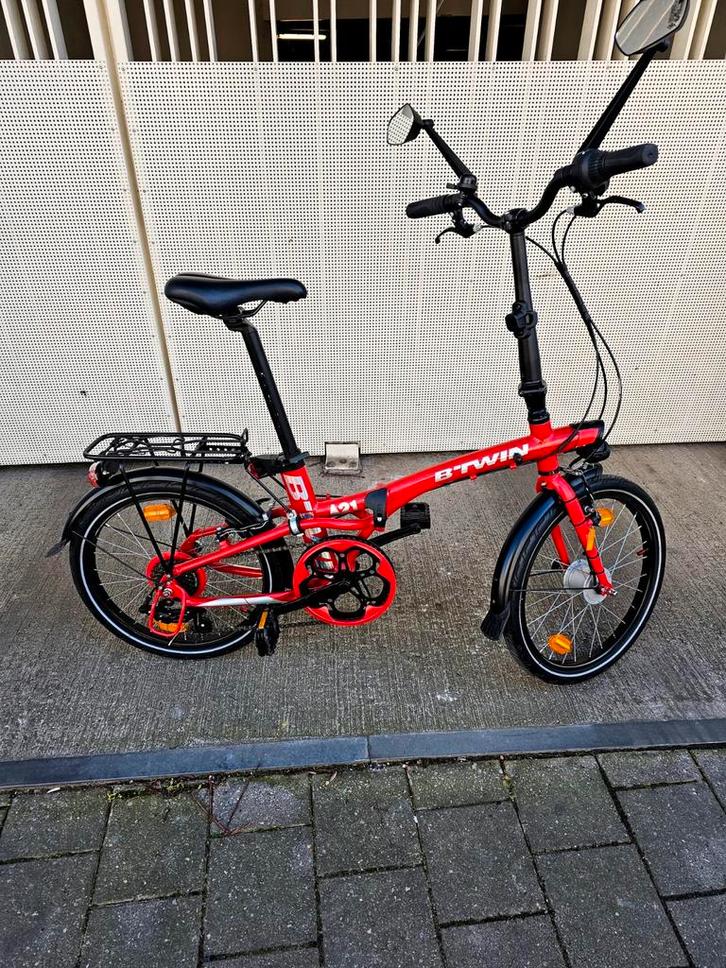 Btwin Tilt 500 Professionele Vouwfiets, Fietsen en Brommers, Fietsen | Vouwfietsen, Zo goed als nieuw, Overige merken, 18 tot 20 inch