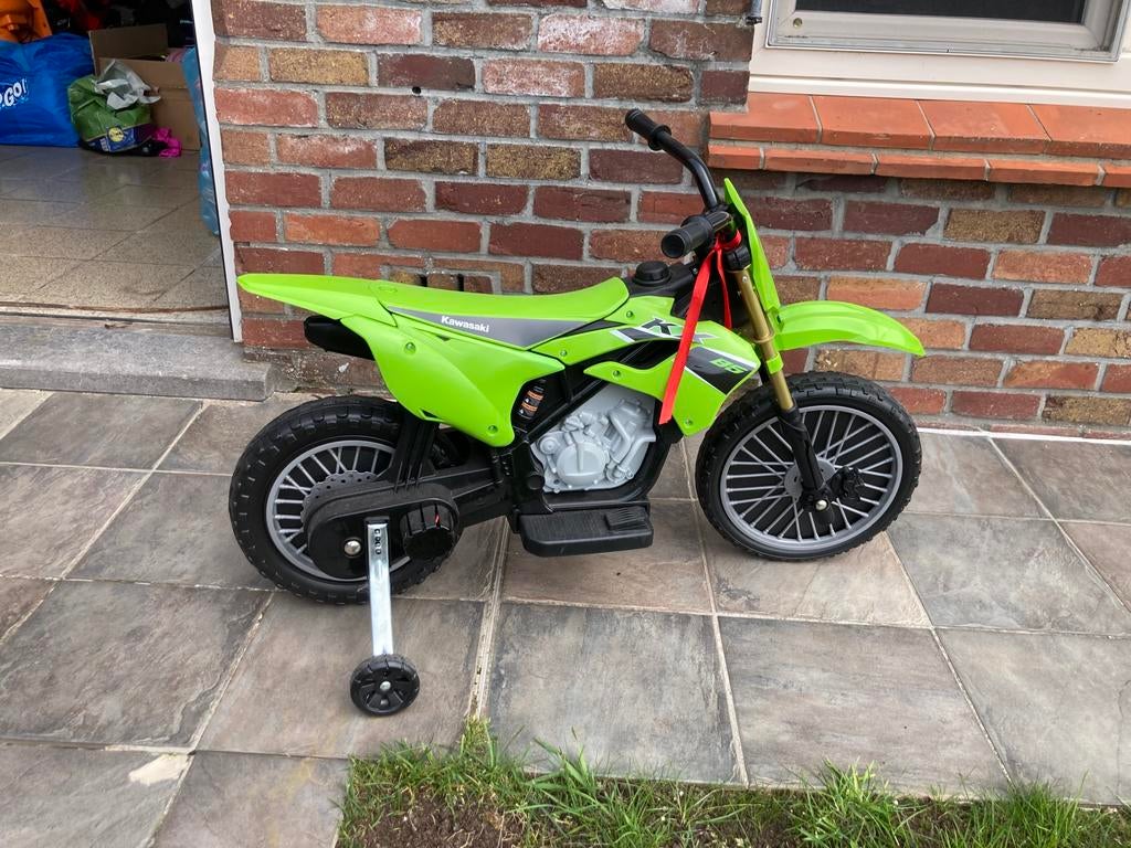 Kawasaki kindermotor elektrisch, Ophalen, Zo goed als nieuw