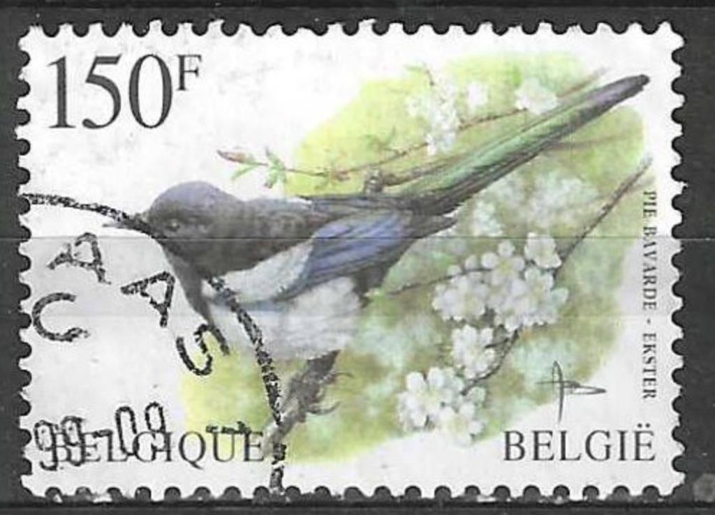 Belgique 1997 - Yvert 2696 /OBP 2697 - Buzin - Magpie (ST), Timbres & Monnaies, Envoi, Affranchi, Oblitéré, Véhicules