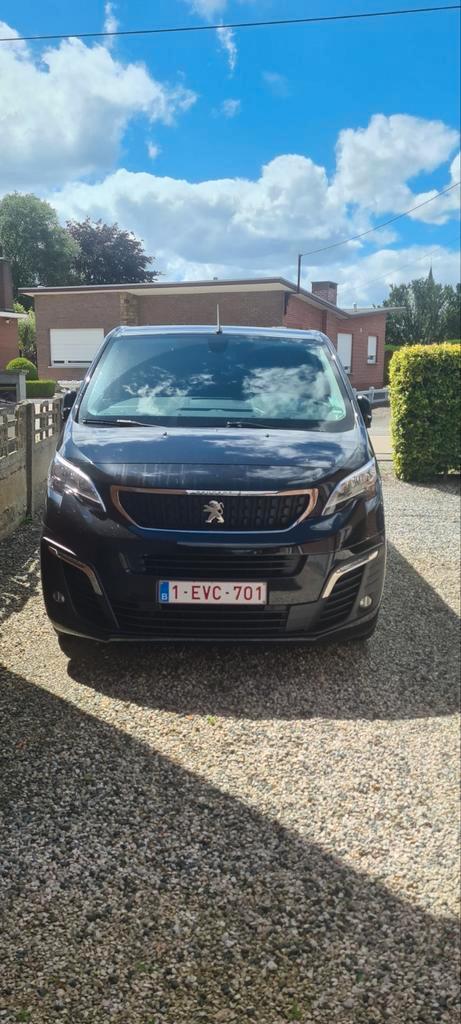 Peugeot expert dubbele cabine automaat 2019, Auto's, Peugeot, Particulier, Expert Combi, Trekhaak, Diesel, Euro 6, Automaat, Zwart