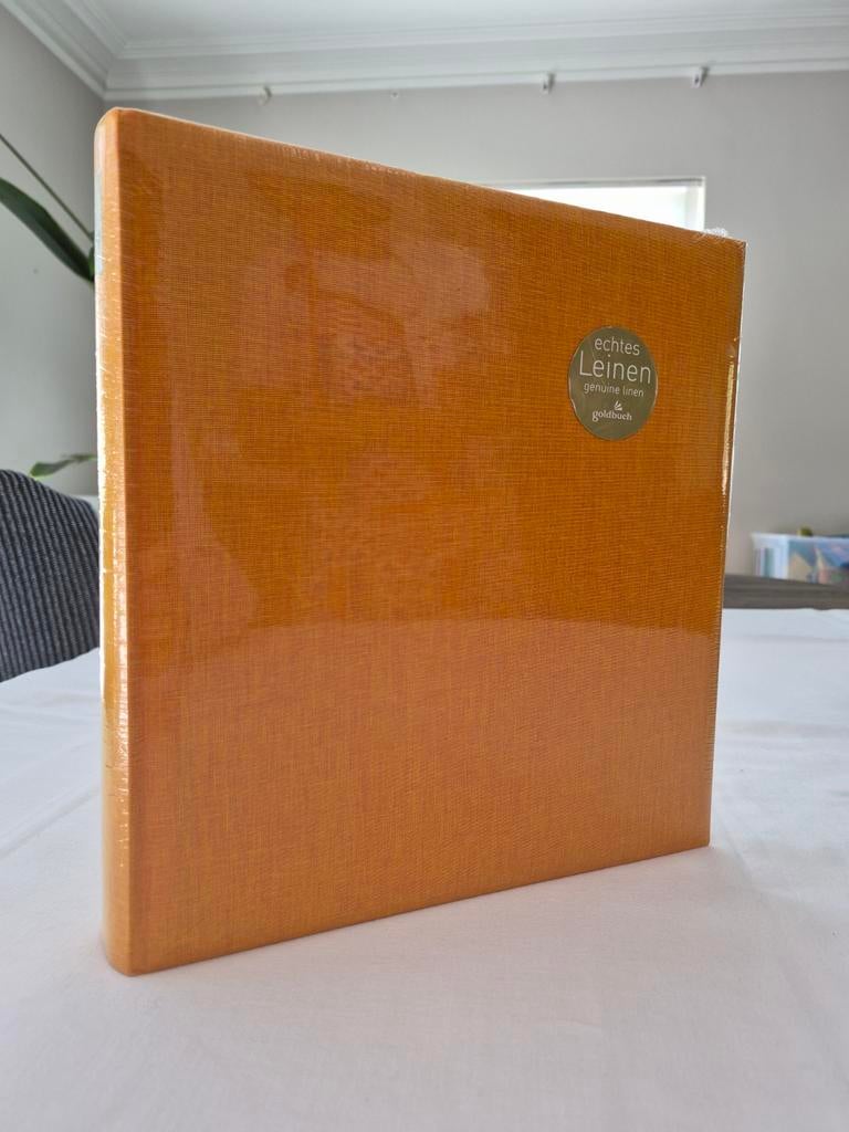 Album photo en lin Goldbuch Summertime, Enlèvement, Album photo