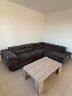 Canapé d'angle - Gris, Maison & Meubles, Canapés | Coins salons complets, Enlèvement, Comme neuf