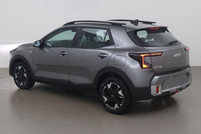 KIA Stonic 1.0 t pulse 100 AT, Auto's, Kia, Automaat, Gebruikt, Zwart, Overige bekleding