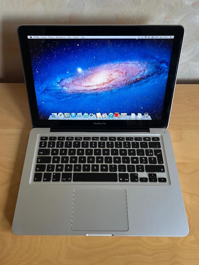 Apple MacBook Pro 13" A1278, Informatique & Logiciels, Apple Macbooks, Utilisé, MacBook, 13 pouces, 2 à 3 Ghz, 512 GB, 4 GB, Azerty