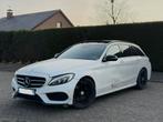 Mercedes-Benz C220d AmgLine Euro6b Parelmoerwit Euro6b, Auto's, Wit, Bedrijf, C-Klasse, Te koop