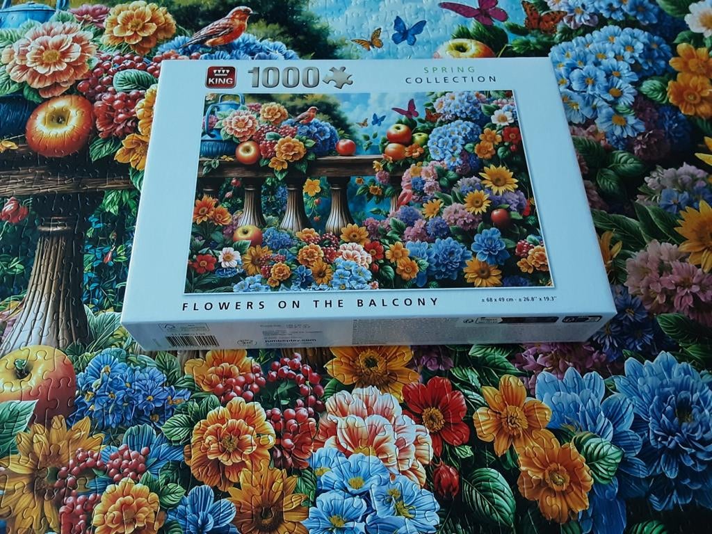 Puzzel 1000 stukken, Ophalen